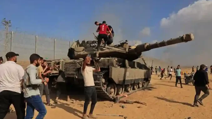 Rudal dan Roket Hamas Sangpenembus Tank Israel