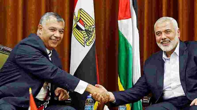 Ketua Hamas Mendatangin Mesir Temui PM Qatar CIA