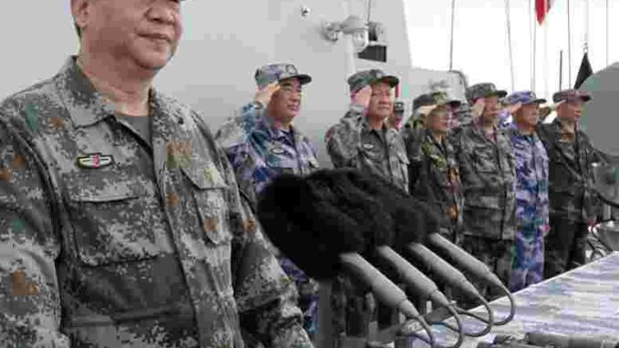 Xi Jinping Mengangkat Veteran Laut China Selatan Jadi Menhan