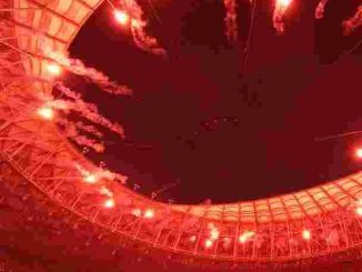 Sang Garuda Tetap Latihan Di Tengah Megahnya Pesta