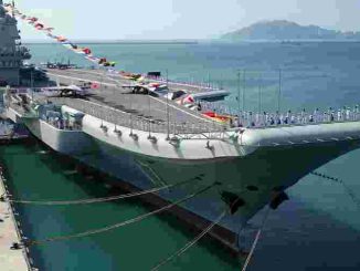 China Memamerkan Tampilan Baru Kapal Induk Nya