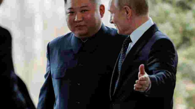Simbol Hubungan Khusus Putin dan Kim Jong Un
