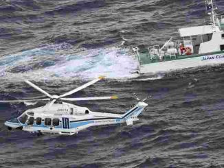 Dua Helikopter Militer Jepang Jatuh